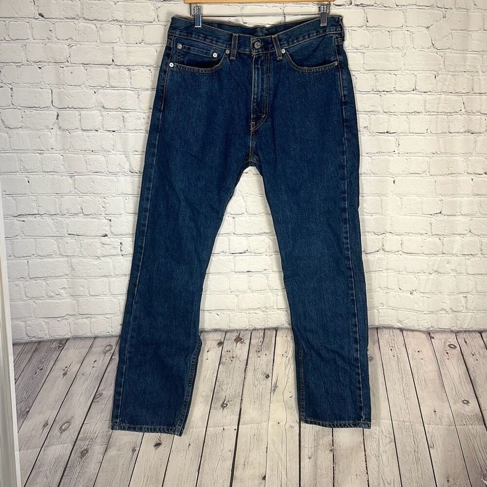 Levi’s Men’s 505 Straight Jeans Denim size W34 x L32